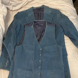 Corduroy Suit Jacket and vest